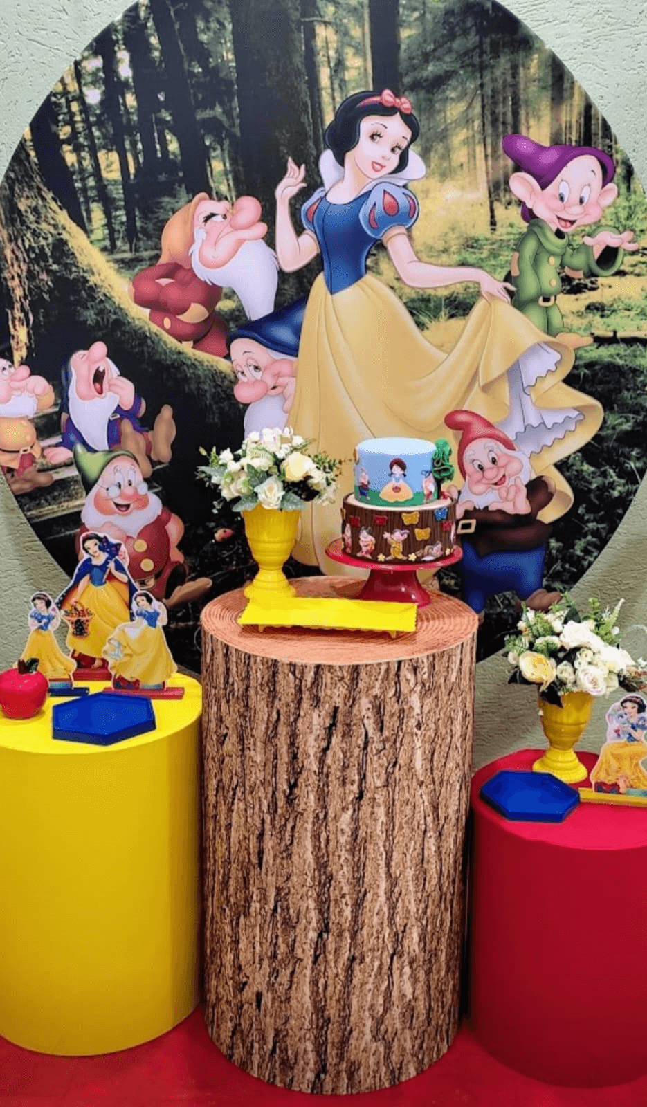 pegue e monte branca de neve