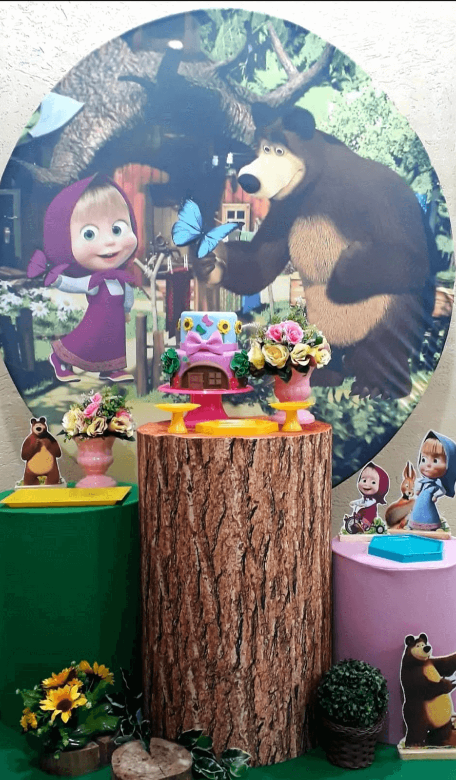 pegue e monte marsha e o urso